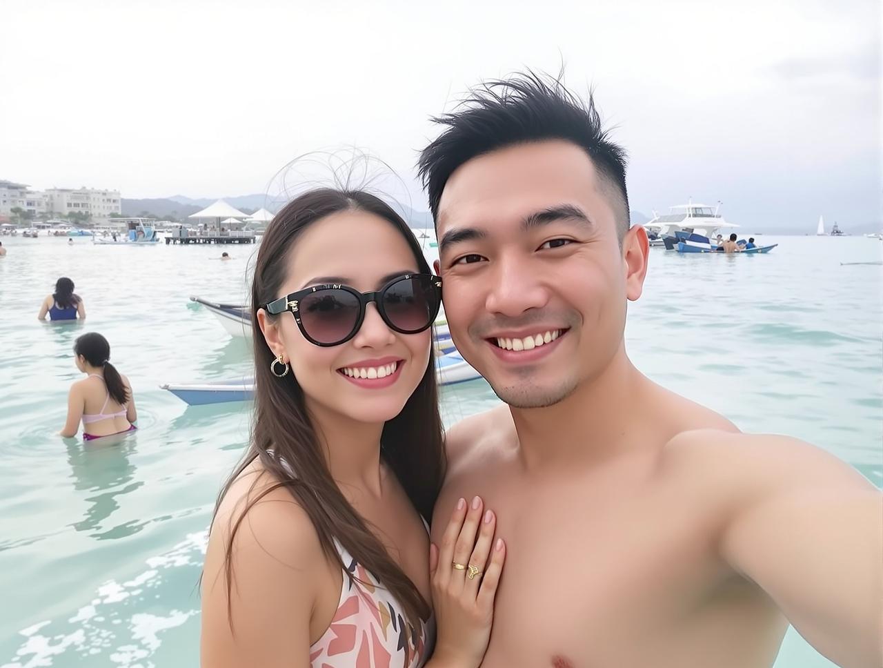吃瓜大赛聚集地独家：顶流CP被拍同游三亚，亲密互动画面曝光