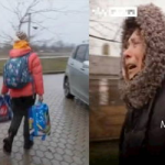 乌克兰居民当街哭诉,民众苦难与诉求的呐喊